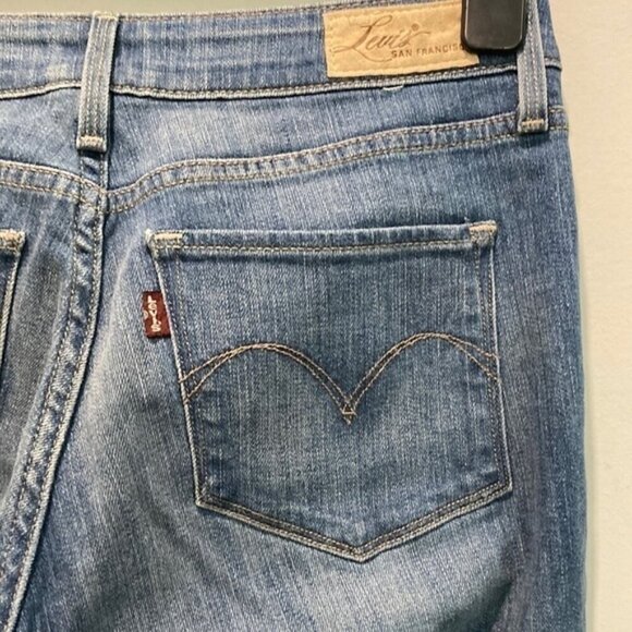 Levi’s San Francisco Bold Curve Straight Leg Blue Jean 28​​ - Picture 6 of 11